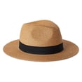 thumbnail image 1 of Time and Tru Women's Straw Panama Hat, 1 of 2