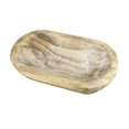 thumbnail image 4 of GROWTH TANK Wooden Bowl Large Capacity Stackable Oval Bowl for Home Kitchens Pantry Brown B, 4 of 9