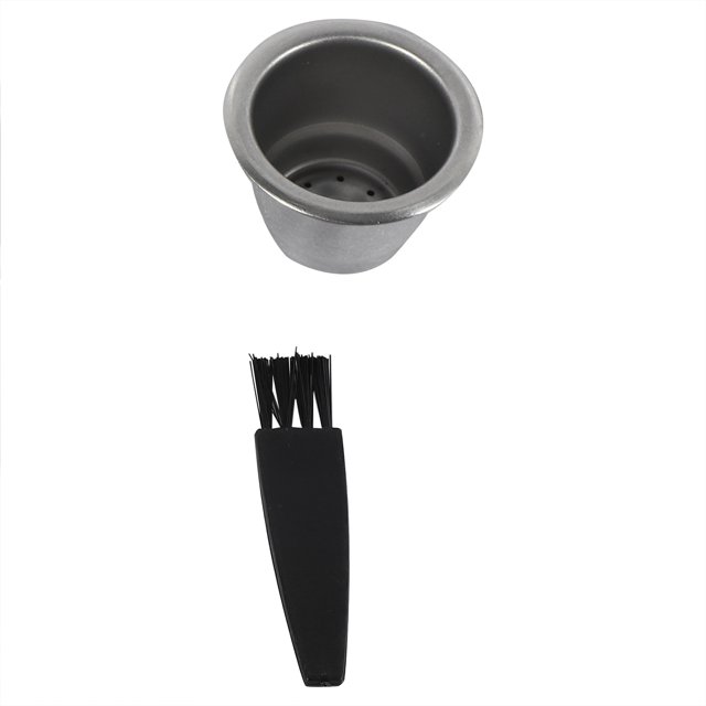 1 Pods 100 Seals Stainless Steel Refillable Coffee Capsule Reusable for Machine Espresso Coffee Maker Cup Filter