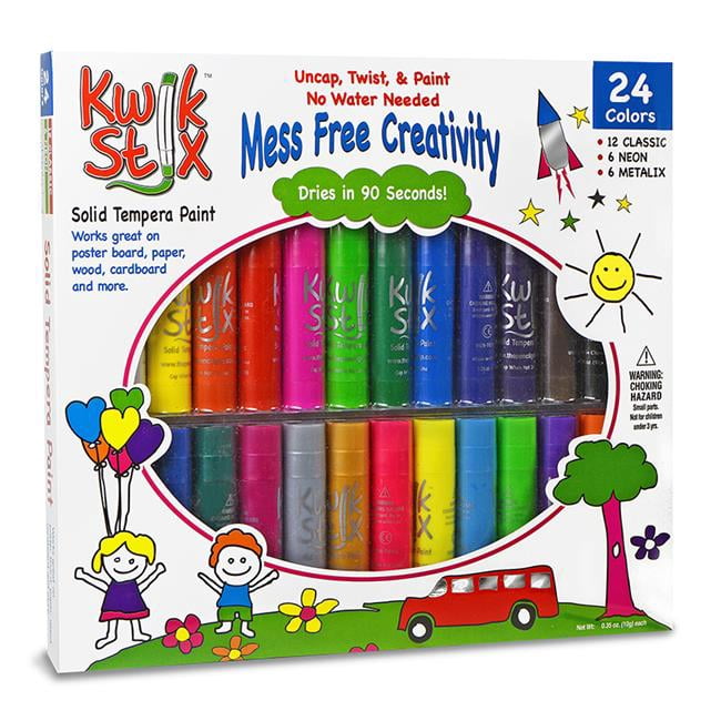 The Pencil Grip TPG604 Kwik Stix 12 Classic Paint, Pack of 24