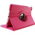 thumbnail image 1 of Étui pour Apple iPad Pro 12.9 à Rotation 360, Couverture Intelligente iPad 12.9 Pro 3 4 5 6e Gén 12.9 Pouces, Étui de Protection en Cuir PU pour Tablette, rose Rouge, Pro 12.9 4e Gén 2020, 1 of 6