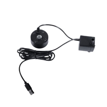 fastboy USB Water Pump Mist Maker With Fast Heat Dissipation For Indoor Fountains And Office . Fish Tank Black with water pump