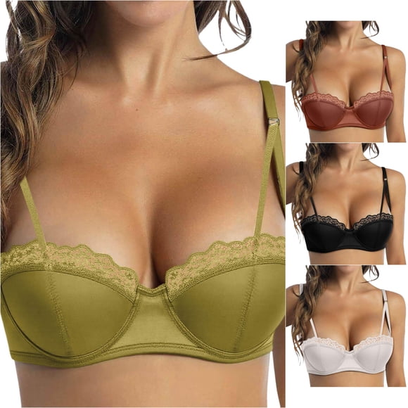 Soutien-gorge Sans Coutures pour Femmes, Couvrance Totale, Confortable, Sans Armatures, Doux, Usage Quotidien, Grande Taille, Tenue de Détente de Tous les Jours, Basique