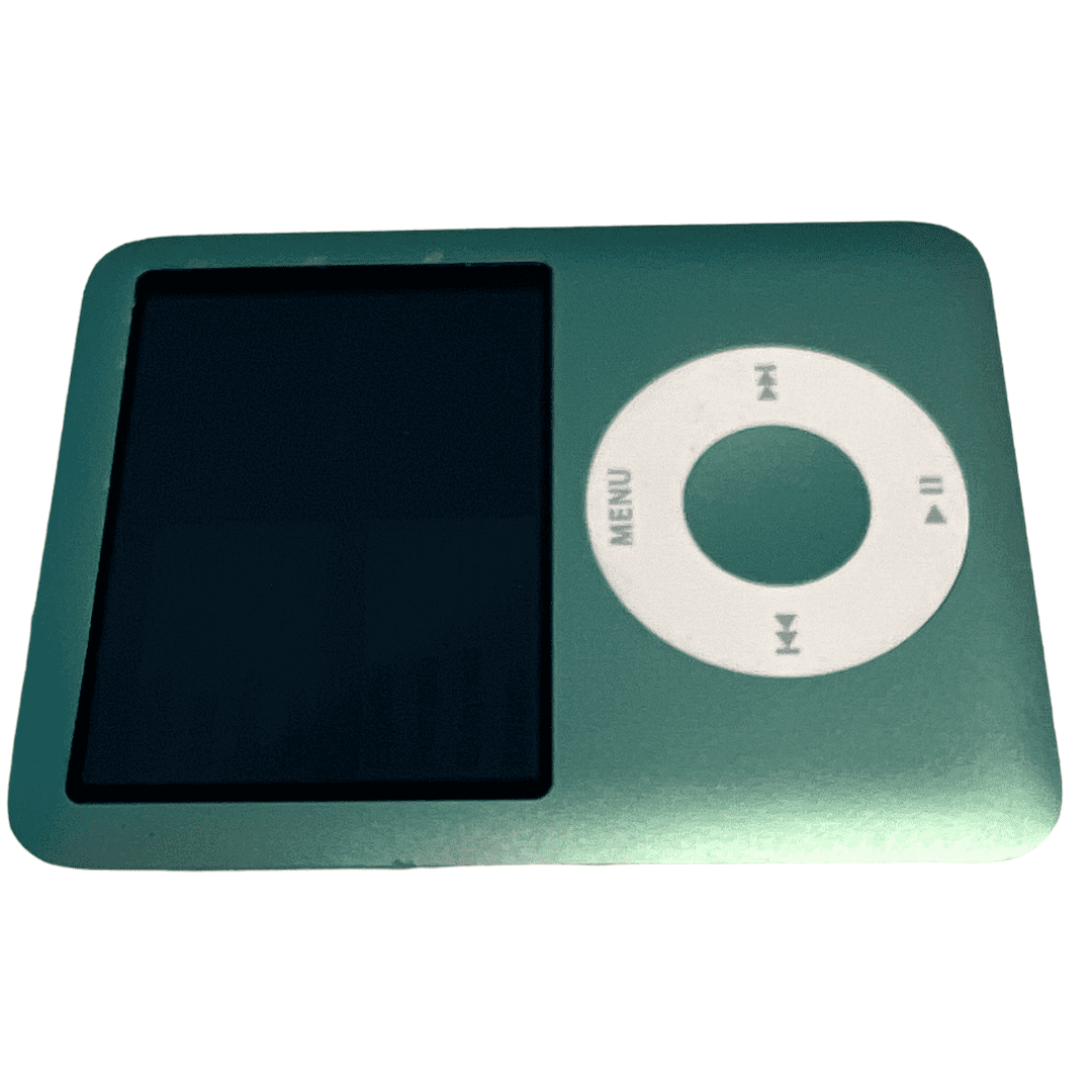 Apple iPod Nano 3rd Gen 8GB Green, MP3 Player Includes 1 Year