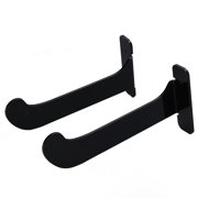 Yoga Mat Wall Hanger, Durable Yoga Mat Wall Mount Holder Waterproof Save Space Acrylic Simple To Install  For Living Room For Gym Transparent,Black