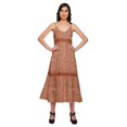 thumbnail image 1 of Moomaya Robe Maxi Sans Manches à Bretelles Spaghetti Ajustables pour Femmes Grande Taille, 1 of 6