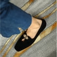 thumbnail image 5 of LSLJS Women's Thick-heeled Solid Color Low-cut with Mid-mouth Single Shoes, 5 of 5