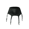 thumbnail image 4 of Rago Six Strap Soft Shaping Garter Belt 3184, 4 of 8