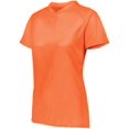 thumbnail image 2 of Augusta sportswear Women's Attain Wicking Two Button Softball Jersey, 2 of 2