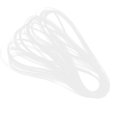 thumbnail image 3 of Crinoline Tresses Cheveux Cheval DIY pour Robes de Mariée Chapeau Blanc, 3 of 7