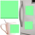 thumbnail image 2 of Clearance Sale Sticky Notes 3x3 Inches, 4 Pads Self-Stick Notes Bright Colors Sticky Notes, Post Notes for Study, Works, Daily Life Schools Supplies - Fluorescent Green, 2 of 7
