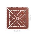thumbnail image 2 of Phenofice Flooring Tiles Deck Tile Brown Water Permeable High Density Plastic 1Pack, 2 of 8
