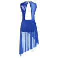 thumbnail image 3 of XUNZOO Robe de Danse Lyrique pour Filles Costume de Danse Ballet Jazz Latin Performance Camisole à Sequins Bleu Royal 8, 3 of 6