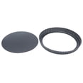 thumbnail image 1 of Bakeware Set, 9in Bakeware Carbon Steel Baking Pan With Movable Chassis And Wavy Edge Nonstick Black For Family Baking, 1 of 8