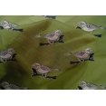 thumbnail image 4 of oneOone Cotton Silk Fabric Branch & Bird Block Print Fabric By Yard 42 Inch Wide, 4 of 4