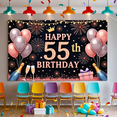 thumbnail image 5 of Decorative Design Birthday Party Banner Celebration Backdrop for Birthday Party Indoor Decoration Photo Shoot, 5 of 5