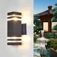 thumbnail image 2 of Birdeem Outdoor Wall Light, Outdoor Fixture Wall Mount, Modern Outdoor Wall Porch Light, Engineering Plastic Outdoor Wall Light, Waterproof Outdoor Fixture Wall Mount D, 2 of 12