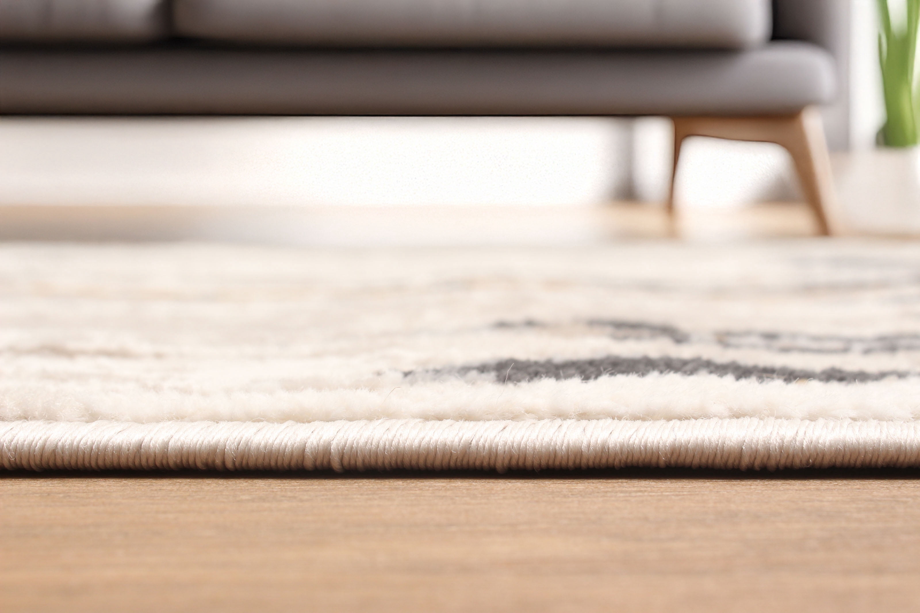 ECARPET Tapis Contemporain/Moderne Juniper pour Salon, Chambre, Salle A Manger, Entrée, Couloir et Plus Encore.