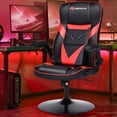 thumbnail image 4 of Goplus Rocking Gaming Chair Height Adjustable Swivel Racing Style Rocker Red, 4 of 10