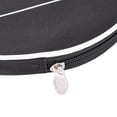 thumbnail image 3 of Pong Paddle Case, Table Tennis Racket Case Table Tennis Paddle Case 30x20x2cm Black Oxford Cloth + Sponge with Balls Pouch for Store Table Tennis Racket and Balls, 3 of 7