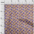 thumbnail image 2 of oneOone Rayon Violet Fabric Asian Fabric For Sewing Printed Craft Fabric By The Yard 56 Inch Wide, 2 of 5