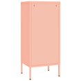 thumbnail image 5 of vidaXL Armoire de Rangement Rose 42,5x35x101,5 cm Acier, 5 of 5