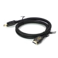 thumbnail image 4 of PrimeCables 10ft HDMI 2.0 Cables with Nylon Jacket Mamba Series,Black, 4 of 5