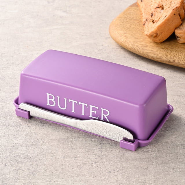 Cqxid Fresh Preservation Case Under $10 Butter Dish With Lid For Countertop Butter Crock With Stainless Multipurpose Butter Butter Container Kitchen For Wife Mother