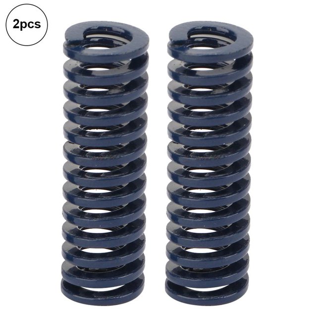 Herwey 2pcs OD 10mm ID 5mm High Accuracy Steel Blue Light Load Mould Die Spring ,Die Spring, Mould Die Spring
