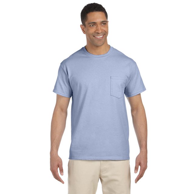 Gildan T-Shirt Ultra Coton pour Adulte avec Poche