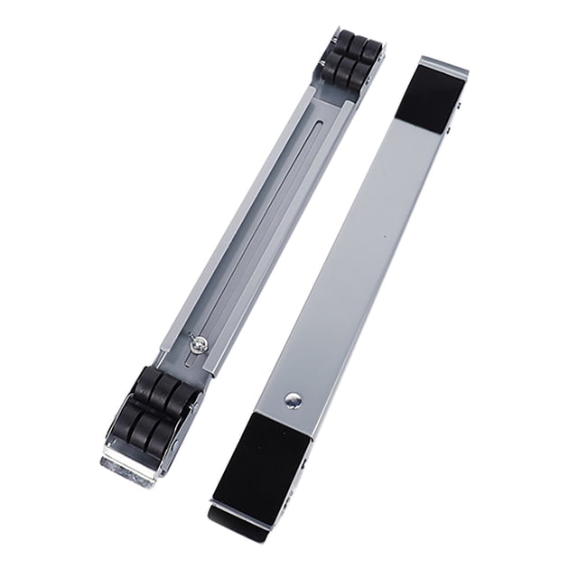 PRETXORVE Support de Lavage de Tambour de Réfrigérateur Réglable et Mobile Profil Bas Support Tout en Métal-Rouille