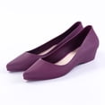thumbnail image 2 of XZNGL Summer Solid Color Jelly Shoes Fashion Non-slip Soft Bottom Womens Shoe Sandals, 2 of 9
