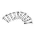 thumbnail image 2 of S SERENABLE 10pcs 5mm Bolt Screw Cap Number License Plate Windshield Fastener 16mmx5mm, 2 of 9