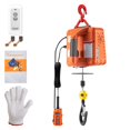 thumbnail image 1 of 500kg/1100lbs Electric Hoist Winch Portable Crane 25ft Lifting Height Wireless Or Wire Remote Control For Transportation ,Powerful Pulling Performance, 1 of 7