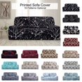 thumbnail image 1 of CHOK Stretch Spandex Sofa Slipcover for Loveseat  Red Flower Medium, 1 of 6