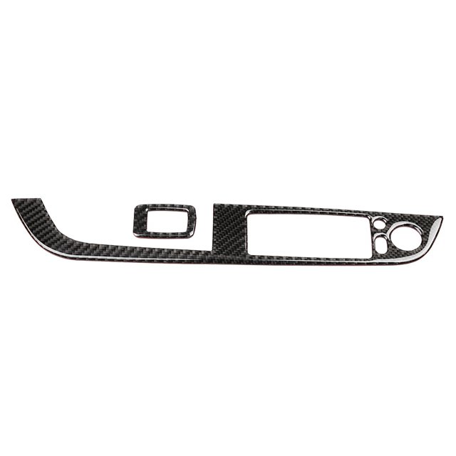 2Pcs Carbon Fiber Car Interior Window Lift Button Cover Trim Frame for Z4 E89 2009-2015