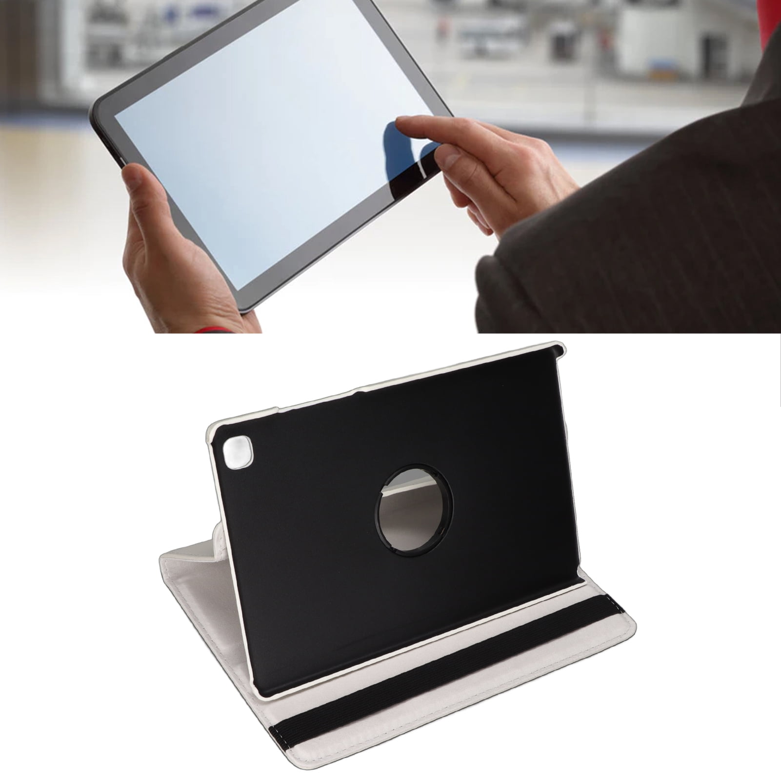 Tablet Case, Ultra Thin Tablet PC Case Portable Lightweight  for 10.4in Tablet White
