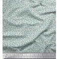 thumbnail image 1 of Soimoi Moss Georgette Fabric Flower Artistic Decor Fabric Printed Yard 42 Inch Wide, 1 of 3