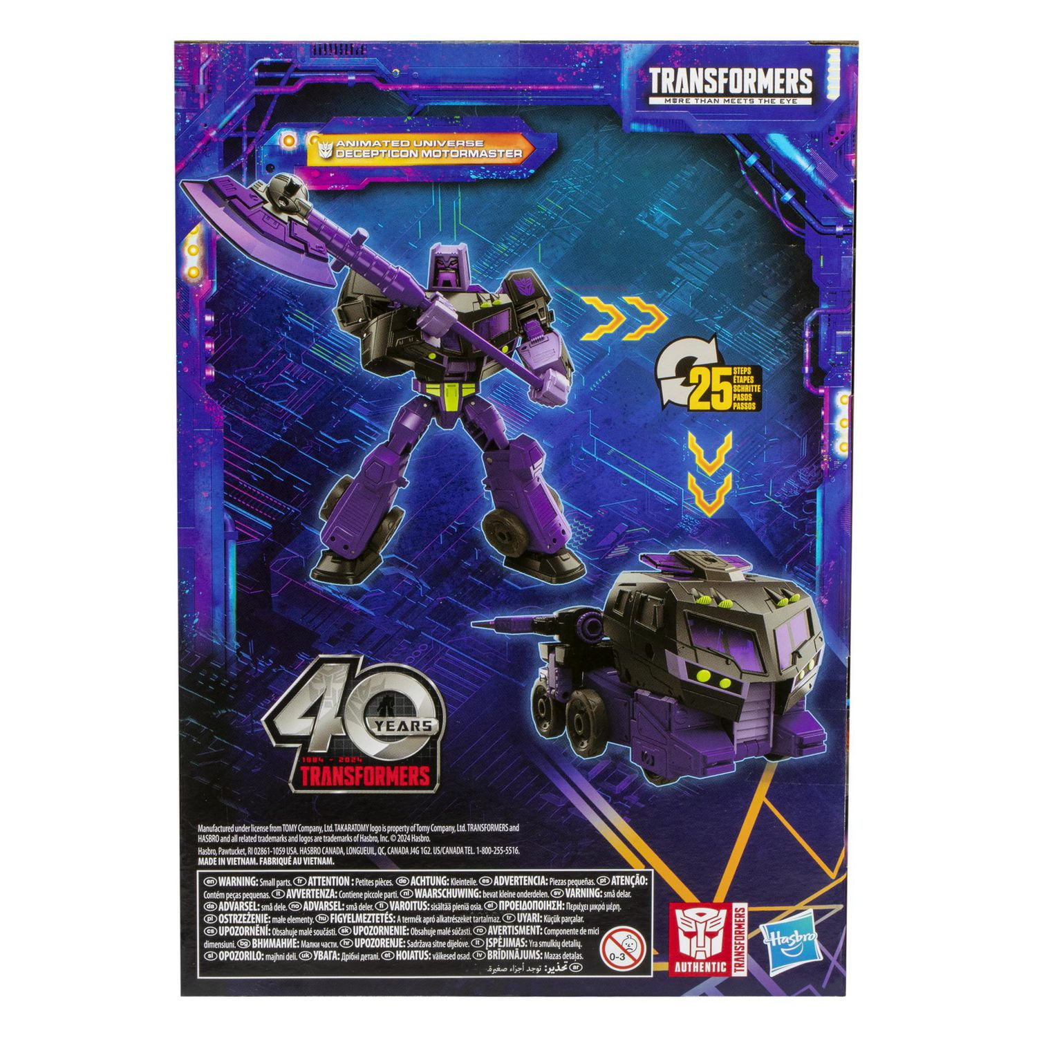 Transformers Generations Legacy United Voyageur Transformers: Animated Universe Decepticon Motormaster