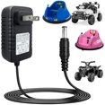 thumbnail image 1 of xixishop 6V Battery Charger for Ride on Toys, 6V Charger for Kidzone Bumper Car & Hello Kitty SUV, Huffy Motorcycle, Spider-Man Ride-On Toys – 6.6FT Charger, 1 of 1