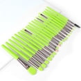 thumbnail image 2 of Fluorescent Makeup Brush Professional Makeup Brush Beauty Makeup Tool Set 20Pcs,Green Makeup Brush, 2 of 2