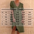 thumbnail image 3 of Liquidation d'Été 2025! Robe pour Femme Grande Taille, Liquidation de Robes d'Été pour Femmes, Combinaison d'Été pour Femme en Coton et Lin à Manches Courtes, Col en V, Manches Courtes, Jupe Longue, 3 of 5