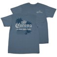 thumbnail image 2 of Corona Extra La Vida Mas Fina Palm Trees Front and Back Print T-Shirt-Large, 2 of 4