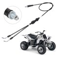 thumbnail image 4 of Throttle Cables Replacement Throttle Cable Black 01 0813 Metal Pull Push Throttle Cable Replacement For Banshee 350 YFZ350 1987-2006, 4 of 8
