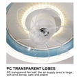 thumbnail image 3 of Ceiling Fans with Lights and Remote Clearance,360 °Moving Modern Ceiling Fans with Lights and Remote,Dimmable Low Profile Ceiling Fan,Flush Mount Bladeless Ceiling Fan for Bedroom Home Restaurant, 3 of 7