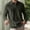 Army Green, variant on Adult Polo Shirt for Men Long Sleeve Button Polo Tees Loose Fit White T Shirt Men