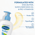 thumbnail image 3 of Cetaphil Lotion Quotidienne pour Bébé au Beurre de Karité / Hydratation 24 H / Sans Parabènes, Colorants Ni Huile Minérale / 400ML / Pompe, 3 of 5