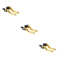 thumbnail image 3 of Baohd 1/2/3/5 Motorcycle Handle Braking Brake Strong Stability And Of Motorcycles golden 3PCS, 3 of 6
