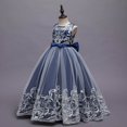 thumbnail image 4 of Ketyyh-chn99 Robes d'Été pour Filles Robes d'Été Robe Tutu Tout-Petit Coton Manches Courtes Longues Bébé Robes en Tulle Sans Manches Robe de Princesse de Fête BU2,130, 4 of 5