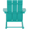 thumbnail image 2 of Palms Modern Adirondack Plastic Outdoor Rocking Chairs (Set of 4), 2 of 8